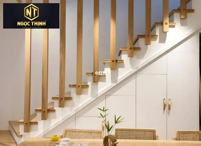 Xưởng Nội Thất Ngọc Thịnh Đồng Nai - Vũng Tàu - Mẫu tủ gầm cầu thang đẹp 